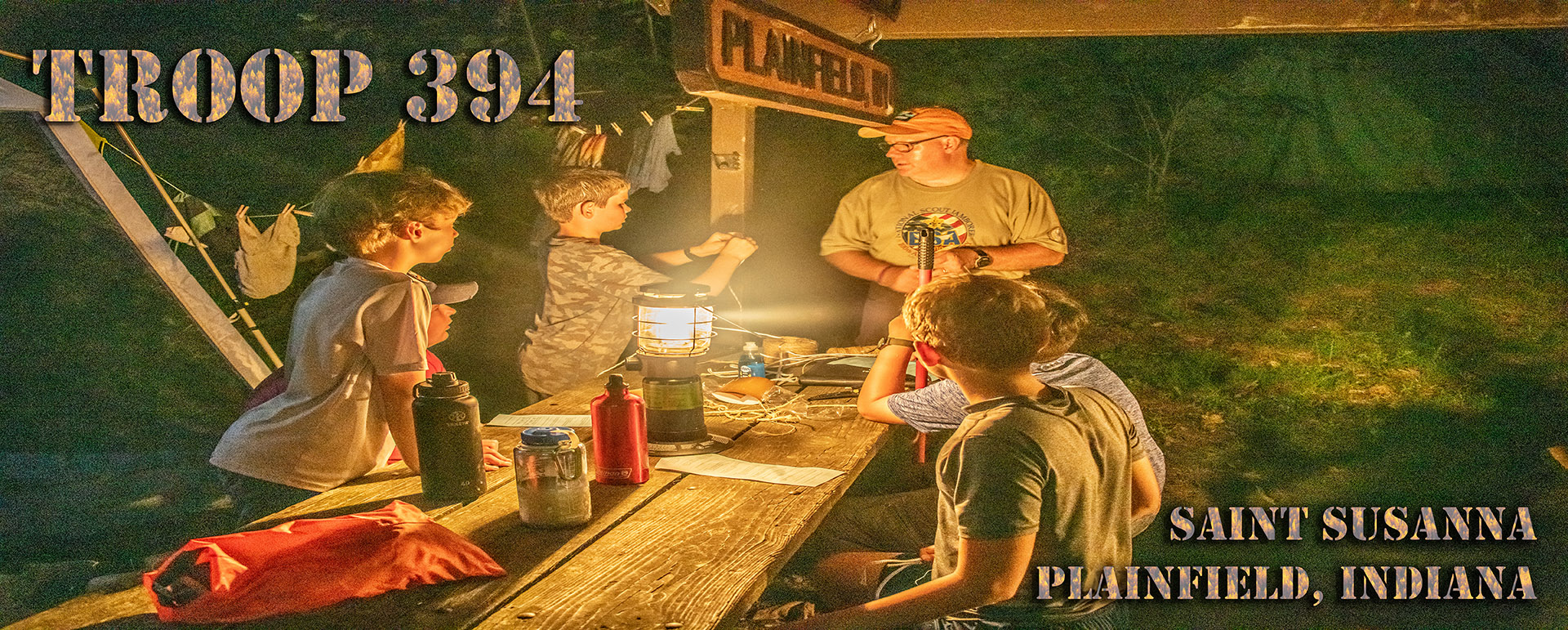 Troop 394 at Camp